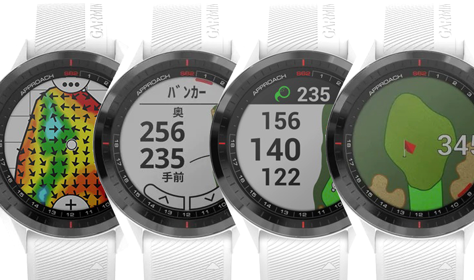 豊富な機能　GARMIN GOLF