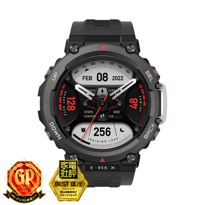 Amazfit T-Rex 2 エンバーブラック 国内正規品（SP170045） / IDA Online 